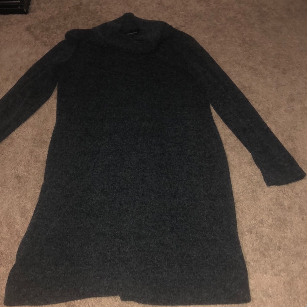 Gray sweater dress from Banana Republic!